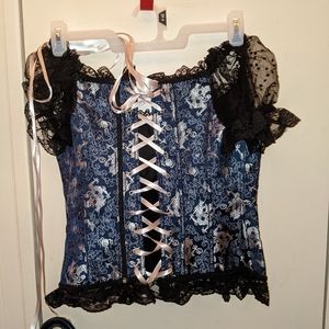 Double laced Corset